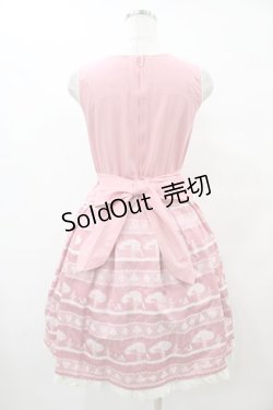 画像2: Shirley Temple / アリスジャガードジャンパースカート 160 ピンク H-25-09-11-1032-ET-OP-KB-ZH