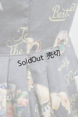 画像3: Leur Getter / Victorianノースリーブワンピース  グレー H-25-09-11-1034-LU-OP-KB-ZH