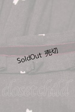 画像3: Emily Temple cute / リボン&ウサギジャンパースカート  チャ H-25-09-11-1035-ET-OP-KB-ZH