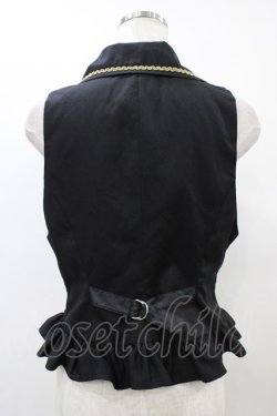 画像2: MA / ネコミミ騎士団プランス・ジレ弐  ブラック×ゴールド H-25-09-11-1045-PU-TO-KB-ZH