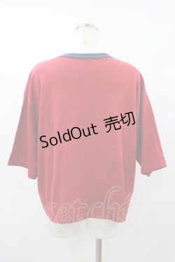 画像2: MILK / MILK Cherry Tee  レッド×ネイビー H-25-09-11-1053-ML-TO-KB-ZH
