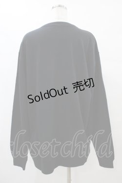 画像2: NieR Clothing / プリントSWEAT  2XL 黒 H-25-09-11-1055-PU-TO-KB-ZH