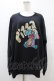 画像1: NieR Clothing / プリントSWEAT  XL 黒 H-25-09-11-1056-PU-TO-KB-ZH (1)