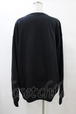 画像2: NieR Clothing / プリントSWEAT  XL 黒 H-25-09-11-1056-PU-TO-KB-ZH