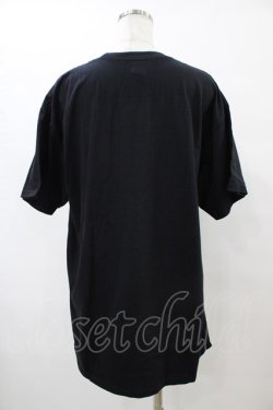画像2: NieR Clothing / プリントCOTTON CUTSEW XL 黒 H-25-09-11-1057-PU-TO-KB-ZH