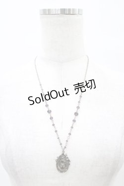 画像2: Sheglit / ”Ulysses”オーバルメダルネックレス  ブラック H-25-09-11-1007-EL-AC-KB-ZH
