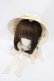 画像3: Ozz oneste / ヴェール付ボンネット  アイボリー H-25-09-11-1001-OO-ZA-KB-ZH (3)