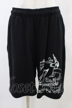 画像1: MILKBOY / Doodleショーツ  ブラック H-25-09-11-1015-MB-PA-KB-ZH