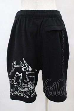 画像2: MILKBOY / Doodleショーツ  ブラック H-25-09-11-1015-MB-PA-KB-ZH