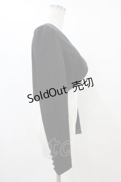 画像3: Sheglit / "Del Fiore"ボレロ  ブラック H-25-09-11-1017-EL-TO-KB-ZH