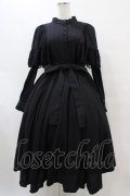 Sheglit / "Campanula"ケープワンピース M ブラック H-25-09-11-1019-EL-OP-KB-ZH