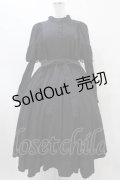 Sheglit / "Campanula"ケープワンピース M ブラック H-25-09-11-1019-EL-OP-KB-ZH