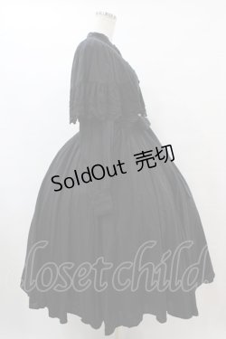 画像3: Sheglit / "Campanula"ケープワンピース M ブラック H-25-09-11-1019-EL-OP-KB-ZH