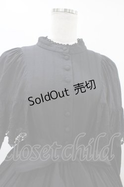 画像4: Sheglit / "Campanula"ケープワンピース M ブラック H-25-09-11-1019-EL-OP-KB-ZH