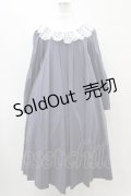 Sheglit / "聖譚曲"タックワンピース M ダルブルー H-25-09-11-1021-EL-OP-KB-ZH
