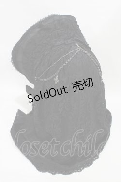 画像2: Ozz oneste / ヴェール付ボンネット  ブラック H-25-09-11-1002-OO-ZA-KB-ZH