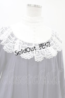 画像4: Sheglit / "聖譚曲"タックワンピース M ダルブルー H-25-09-11-1021-EL-OP-KB-ZH