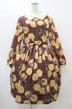 画像1: Leur Getter / Chocolate Biscuit袖付ワンピース トールサイズ チョコレート H-25-09-11-1022-LU-OP-KB-ZH