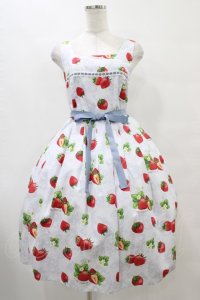 Emily Temple cute / Dear Strawberryノースリーブワンピース  ミント H-25-09-11-1025-ET-OP-KB-ZT199