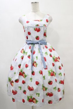 画像1: Emily Temple cute / Dear Strawberryノースリーブワンピース  ミント H-25-09-11-1025-ET-OP-KB-ZH