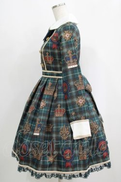 画像2: Angelic Pretty / Antique Crownワンピース Free グリーン H-25-09-11-001-AP-OP-NS-ZH