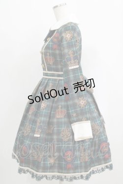 画像2: Angelic Pretty / Antique Crownワンピース Free グリーン H-25-09-11-001-AP-OP-NS-ZH