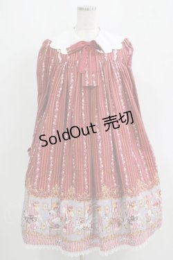 画像1: metamorphose / Wonder CarouselエンジェルカラーAラインワンピース Free えんじ H-25-09-11-005-ME-OP-NS-ZH