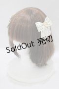 Amavel / Meltymelt Chocolateダブルリボンクリップ  オフ H-25-09-11-056-CA-AC-NS-ZH