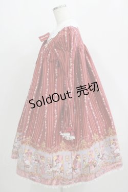 画像2: metamorphose / Wonder CarouselエンジェルカラーAラインワンピース Free えんじ H-25-09-11-005-ME-OP-NS-ZH