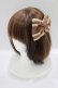 画像1: Angelic Pretty / Royalフリンジバレッタ  ブラウン H-25-09-11-059-AP-AC-NS-ZH (1)