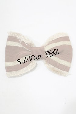 画像2: Angelic Pretty / Royalフリンジバレッタ  ブラウン H-25-09-11-059-AP-AC-NS-ZH