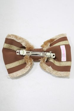 画像3: Angelic Pretty / Royalフリンジバレッタ  ブラウン H-25-09-11-059-AP-AC-NS-ZH