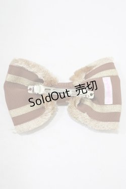 画像3: Angelic Pretty / Royalフリンジバレッタ  ブラウン H-25-09-11-059-AP-AC-NS-ZH