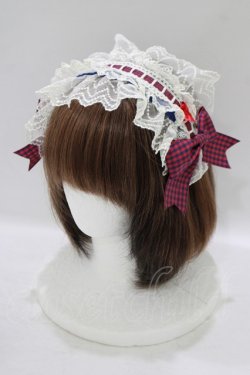 画像1: BABY,THE STARS SHINE BRIGHT / MY ANNIVERSARYくまちゃんヘッドドレス  ネイビー H-25-09-11-065-BA-AC-NS-ZH