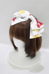 LIEF / 10thアニバーサリーリボンカチューシャ  白 H-25-09-11-066-LO-AC-NS-ZH