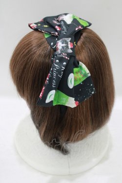 画像2: Royal Princess Alice / ニャイスクリームソーダカチューシャ  ブラック H-25-09-11-076-LO-AC-NS-ZH