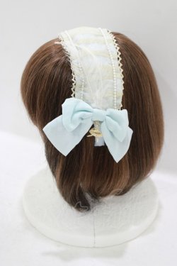 画像2: metamorphose / バレリーナ風カチューシャ  サックス H-25-09-11-077-ME-AC-NS-ZH