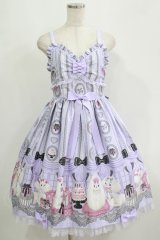 Angelic Pretty / Princess Puppyジャンパースカート Free ラベンダー H-25-09-11-006-AP-OP-NS-ZH