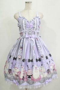 Angelic Pretty / Princess Puppyジャンパースカート Free ラベンダー H-25-09-11-006-AP-OP-NS-ZH