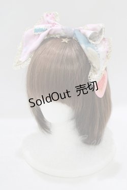 画像1: BABY,THE STARS SHINE BRIGHT / 天体のHarmonia〜天使の如く歌う星界の旋律〜柄カチューシャ  ピンク H-25-09-11-078-BA-AC-NS-ZH