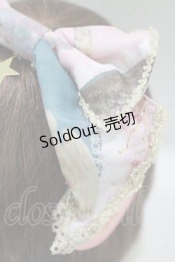 画像2: BABY,THE STARS SHINE BRIGHT / 天体のHarmonia〜天使の如く歌う星界の旋律〜柄カチューシャ  ピンク H-25-09-11-078-BA-AC-NS-ZH