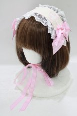 画像1: BABY,THE STARS SHINE BRIGHT / Margarethaヘッドドレス  ピンク H-25-09-11-080-BA-AC-NS-ZH (1)