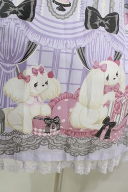 画像4: Angelic Pretty / Princess Puppyジャンパースカート Free ラベンダー H-25-09-11-006-AP-OP-NS-ZH