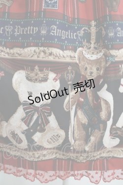 画像4: Angelic Pretty / British Bearカットワンピース Free レッド H-25-09-11-007-AP-OP-NS-ZH