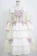 axes femme kawaii / メアリー姫袖ドレス M 生成り H-25-09-11-010-AX-OP-NS-ZH