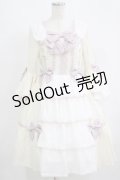 axes femme kawaii / メアリー姫袖ドレス M 生成り H-25-09-11-010-AX-OP-NS-ZH