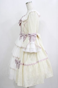 画像2: axes femme kawaii / メアリー姫袖ドレス M 生成り H-25-09-11-010-AX-OP-NS-ZH