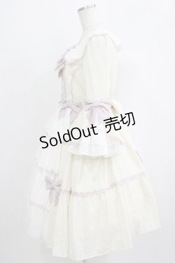 画像2: axes femme kawaii / メアリー姫袖ドレス M 生成り H-25-09-11-010-AX-OP-NS-ZH