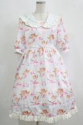 Alice Doll / 天使柄セーラーワンピース S オフ H-25-09-11-011-PU-OP-NS-ZH