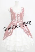 Angelic Pretty / スカラップレースドールジャンパースカート Free レッド H-25-09-11-002-AP-OP-NS-ZH